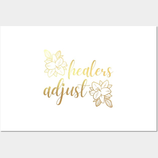 Healers Adjust - MMORPG Meme | FFXIV White Mage Healer Wall Art by yalitreads